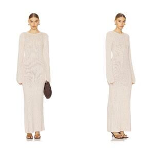 Tularosa Titta Maxi Dress in Ivory